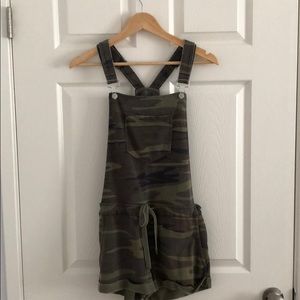 Camo Overall Romper